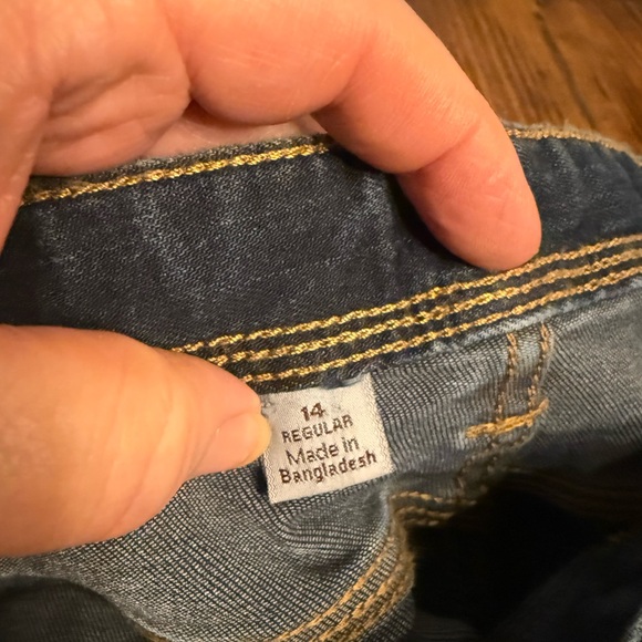 Carhartt Women's Straight Leg Jeans - Dark Blue - Picture 7 of 10